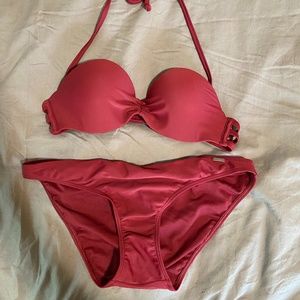 Hollister Maroon Bikini